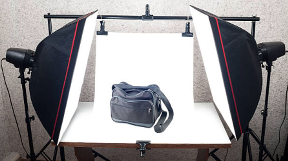 Shooting Table and studio lighting system